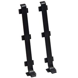 Łącznik do listew 100 mm Ciemno szary 2szt Cezar