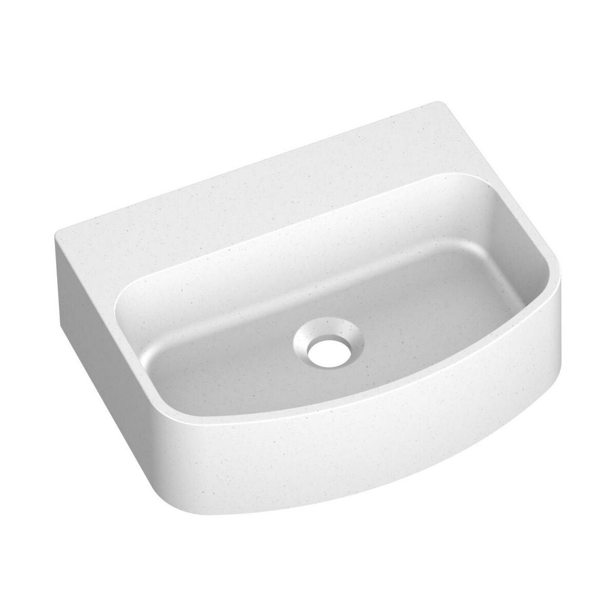 Umywalka konglomeratowa Dusse S White 45 x 35 Axis