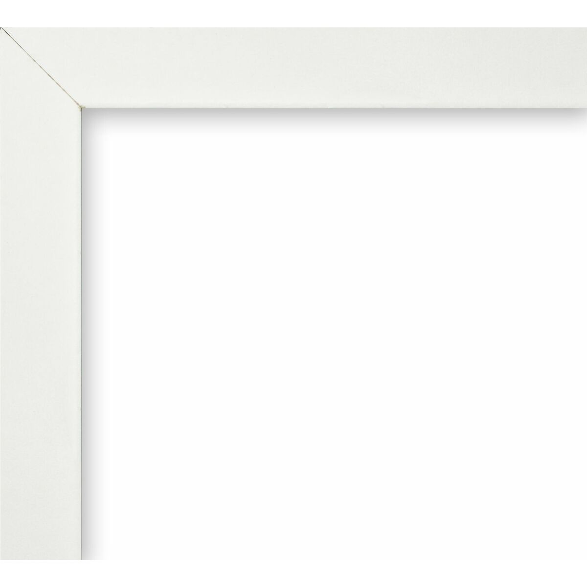 Lustro Milo białe 30 x 120 cm Inspire