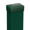 Słupek ogrodzeniowy 6 x 4 x 170 cm zielony POLARGOS