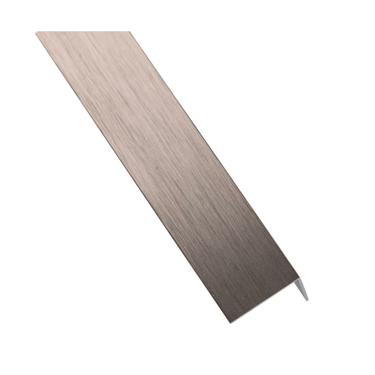 Kątownik aluminiowy 1m 11x11 mm miedź szczotkowana Standers