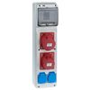 Rozdzielnia siłowa RS 1 / 6 6240 - 00 / 2 X 2P + Z 2 X 3P + N + Z 16 / 32 ELEKTRO - PLAST