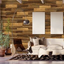 Panel ścienny drewniany Bordo Marrone 0.5 m2 Max-Stone