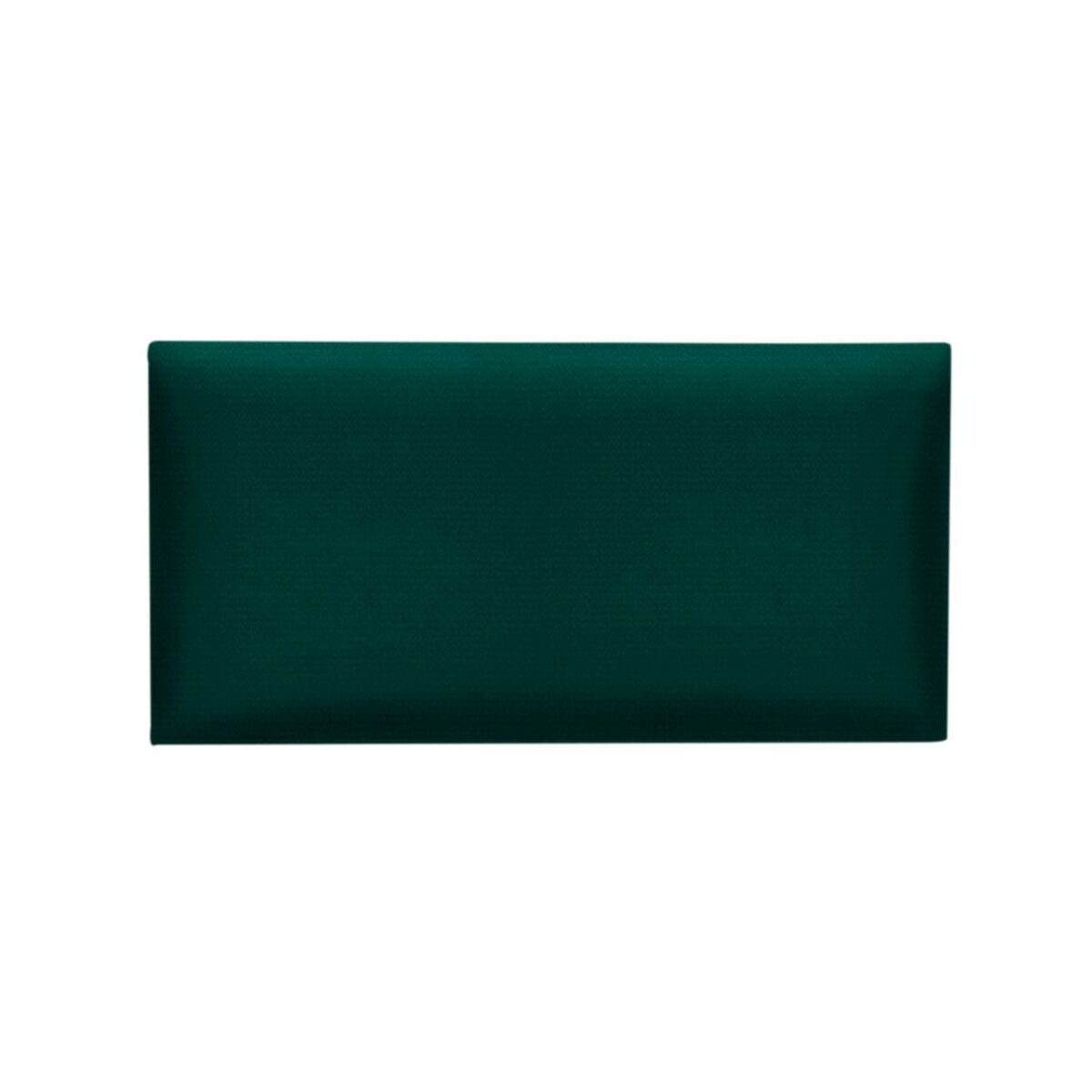 Panel ścienny tapicerowany prostokąt 60x30 cm zielony mat Stelle