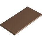 Płytka parapetowa GŁADKA BRĄZ 1,3 cm x 20 cm x CERRAD