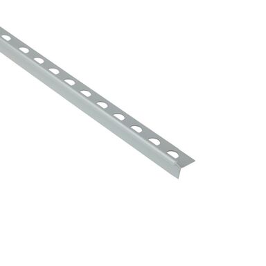 Profil do glazury aluminium zewnętrzny 8 mm / 2.5 m Srebrny Cezar