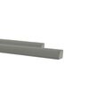 Ćwierćwałek pcv szary uniwersalny 14x14x2500 mm Korner