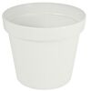 Doniczka plastikowa 19 cm biała PATIO PATROL