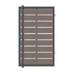 Furtka ogrodzeniowa BURSZTYN prawa 94 cm z elektrozaczepem POLARGOS
