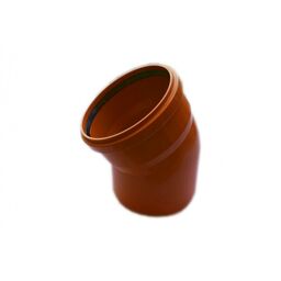 Kolano kanalizacji zewnętrznej 200 mm/30° Poliplast