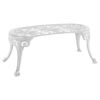 Ławka ogrodowa ROMANTICA BIANCO 93 cm VEGA