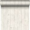 Tapeta Wood Wall Plane biała imitacja deski winylowa na flizelinie