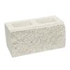 Pustak ścienno-cokołowy 39 x 20 x 19 cm betonowy dwustronnie łupany SKAŁA LUBUSKA ZIEL-BRUK
