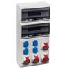 Rozdzielnica elektryczna bez wyposażenia 6257 - 00 / RS 2 / 32 2 X 2P + Z 3P + N + Z 32A ELEKTRO-PLAST