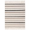 Dywan SCANDI kremowy i brązowy 120 x 170 cm wys. runa 3 mm INSPIRE