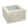 Pustak słupkowy CZTEROSTRONNIE ŁUPANY 30x30x19cm ZIEL-BRUK