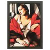 Obraz TAMARA ŁEMPICKA PORTRET PANI BOUCARD 56 x 76 cm NIELSEN