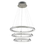 Lampa sufitowa Shoshone 6900 lm chrom 3 x LED Inspire