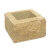 Pustak słupkowy CZTEROSTRONNIE ŁUPANY 30x30x19cm ZIEL-BRUK