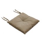 Poduszka na krzesło Silla beżowa taupe 40 x 40 x 2 cm