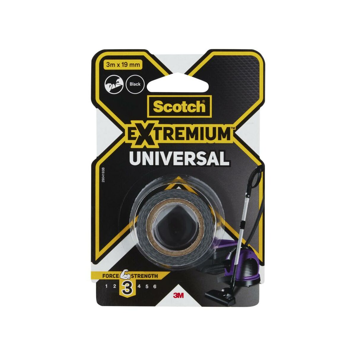 Taśma naprawcza Unversal Extremium 19 mm x 3 m czarna Scotch