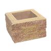 Pustak słupkowy CZTEROSTRONNIE ŁUPANY 30x30x19cm ZIEL-BRUK