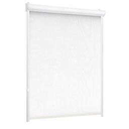 Roleta w kasecie zaciemniająca Silver biała 37.5 x 150 cm lewa