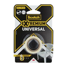 Taśma uniwersalna Extremium 3 m x 19 mm biała Scotch