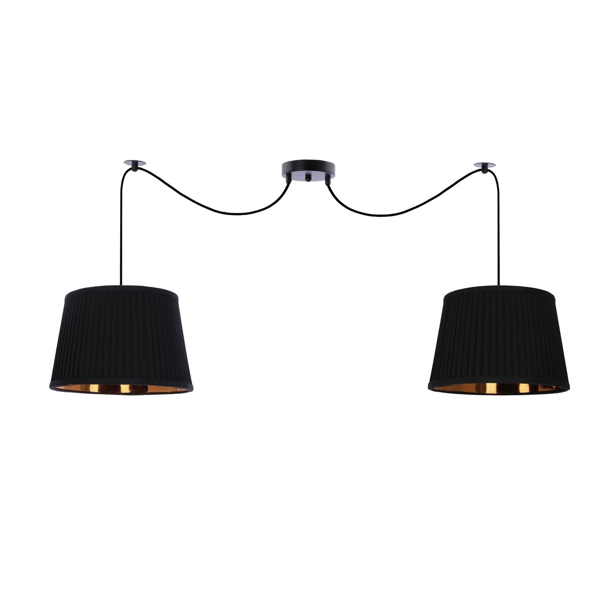 Lampa wisząca Gillo czarna 2 x E27 Candellux