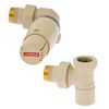 Zestaw termostatyczny OSIOWY 1/2" LUXRAD