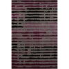 Dywan VISTA szary i fioletowy 120 x 170 cm wys. runa 15 mm LALEE
