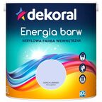 Farba wewnętrzna ENERGIA BARW 2.5 l Zapach Lawendy DEKORAL