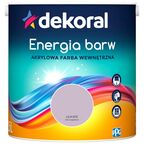 Farba wewnętrzna ENERGIA BARW 2.5 l Lila Róż DEKORAL