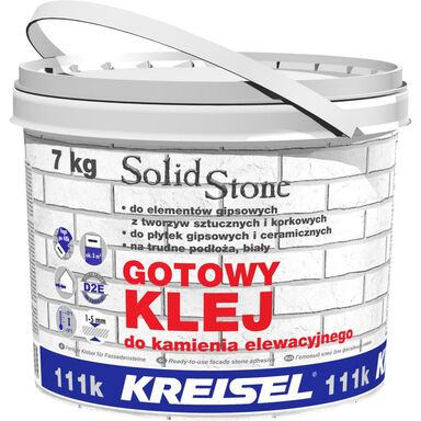 Klej do kamienia elewacyjnego SOLID STONE 111k 7 kg Kreisel