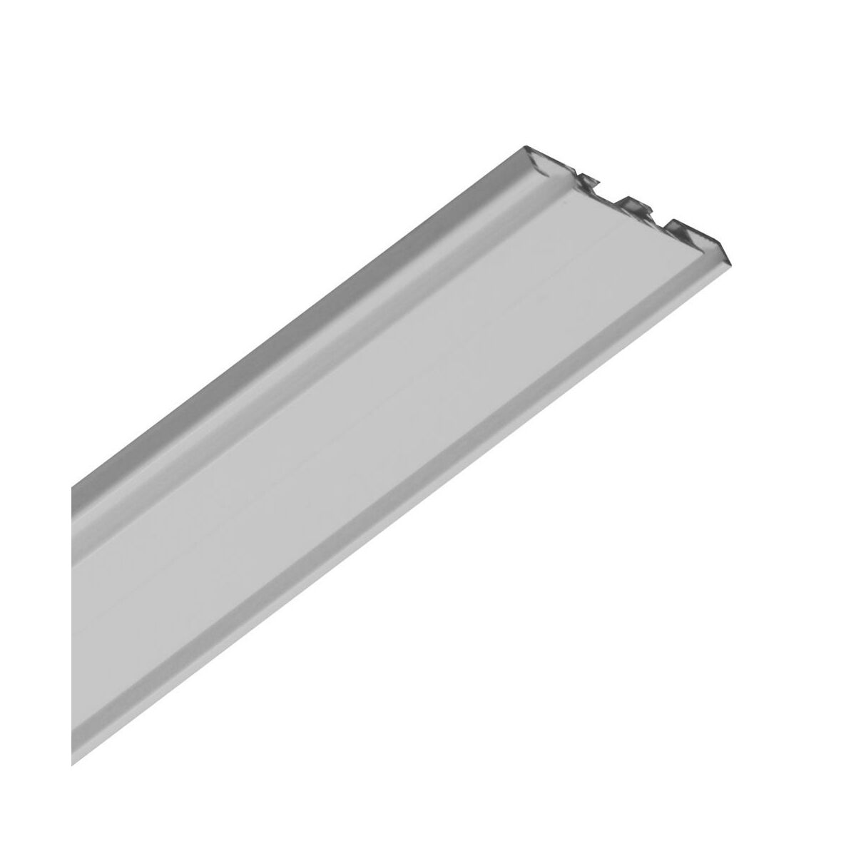 Szyna sufitowa 2-torowa Helsinki 150 cm biała aluminiowa Gardinia