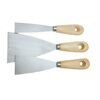 Szpachle malarskie 30-80 mm, zestaw 3 szt. 18B330 szer. 30, 50, 80 mm TOP TOOLS