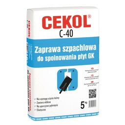 Masa do spoinowania płyt GK C-40 5 kg CEKOL