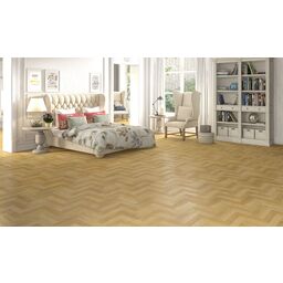Panele podłogowe laminowane wodoodporne jodełka klasyczna Herringbone natural AC6 8 mm FAUS