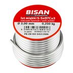Lut miękki 3,0 MM, 250 G BISAN