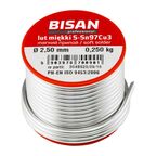 Lut miękki 2,5 MM, 250 G BISAN