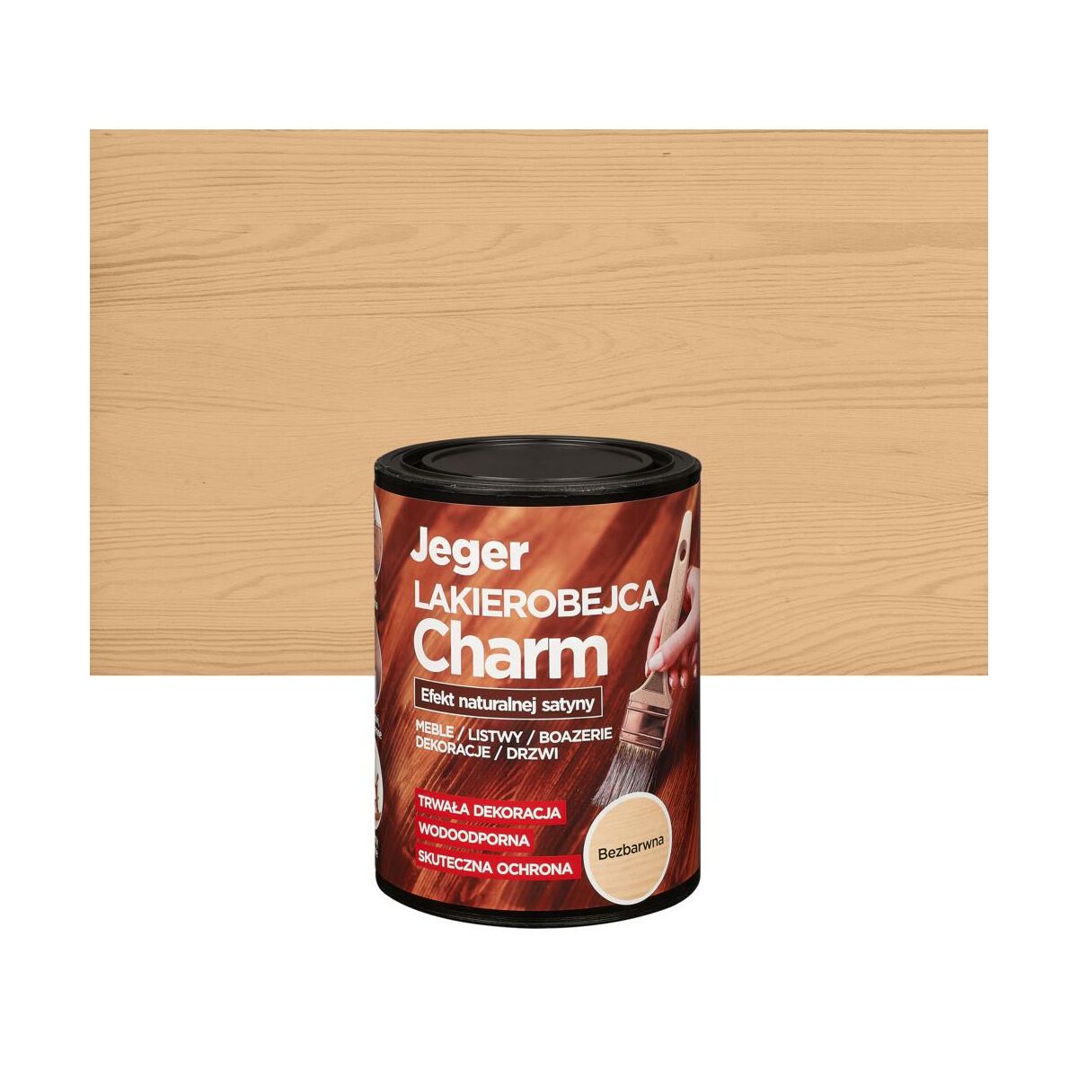Lakierobejca Charm 0.75 l Bezbarwny Jeger