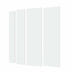 Szkło kabiny prostokatnej transparentne Easy 120 X 70 X 190 Sensea