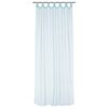 Firana na szelkach POLY 140 x 245 cm niebieska INSPIRE