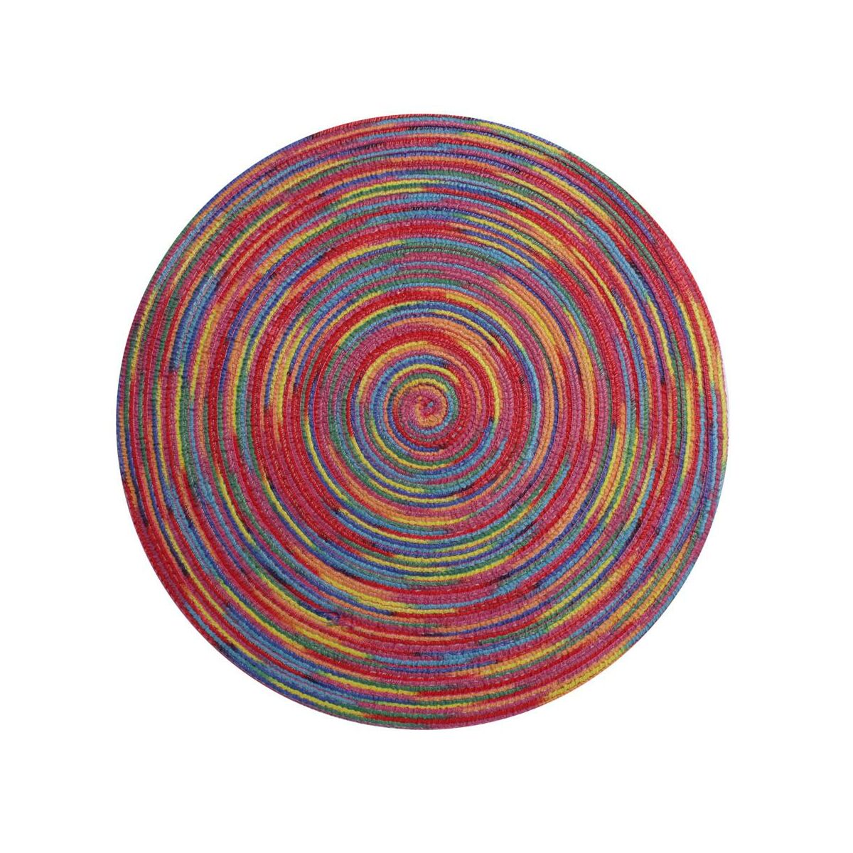 Podkładka na stół Lollipop okrągła śr. 38 cm czerwona
