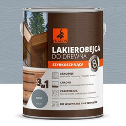 Lakierobejca Szybkoschnąca 2.5 l Szary Dragon