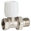 Zawór grzejnikowy zasilający PROSTY 1/2" MC PREMIUM