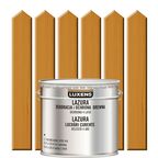 Lazura do drewna DEKORACJA I OCHRONA DREWNA 10 l Dąb złocisty LUXENS