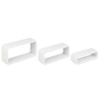 Półka 3TC 40 x 20 cm; 35 x 15 cm; 30 x 10 cm x 10 cm x 1,8 cm DURALINE