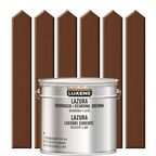Lazura do drewna DEKORACJA I OCHRONA DREWNA 10 l Palisander LUXENS
