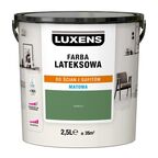 Farba wewnętrzna LATEKSOWA 2.5 l Jungle 2 LUXENS